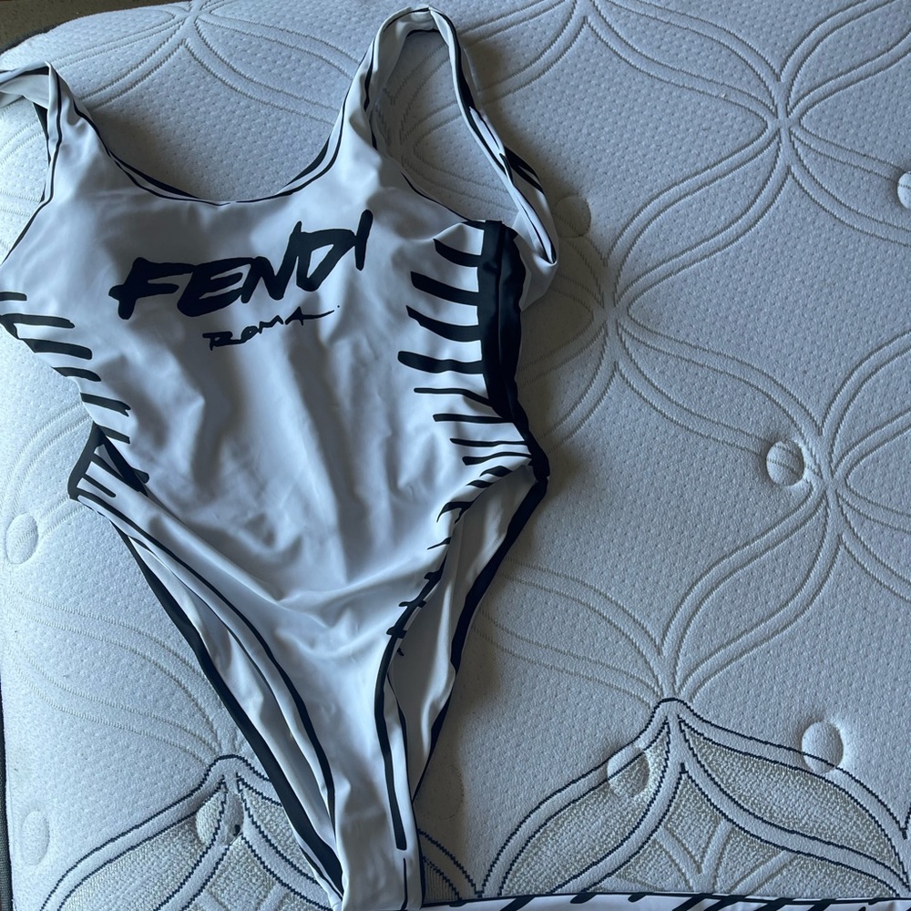 Swimsuit and workout pants